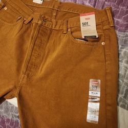 Levi 501 Original Stretch Jeans Men's Size 36/30 NEW 