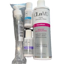CLN Advanced Clean Hand Wash Soap Dermatitis Eczema Facial Moisturizer NEW