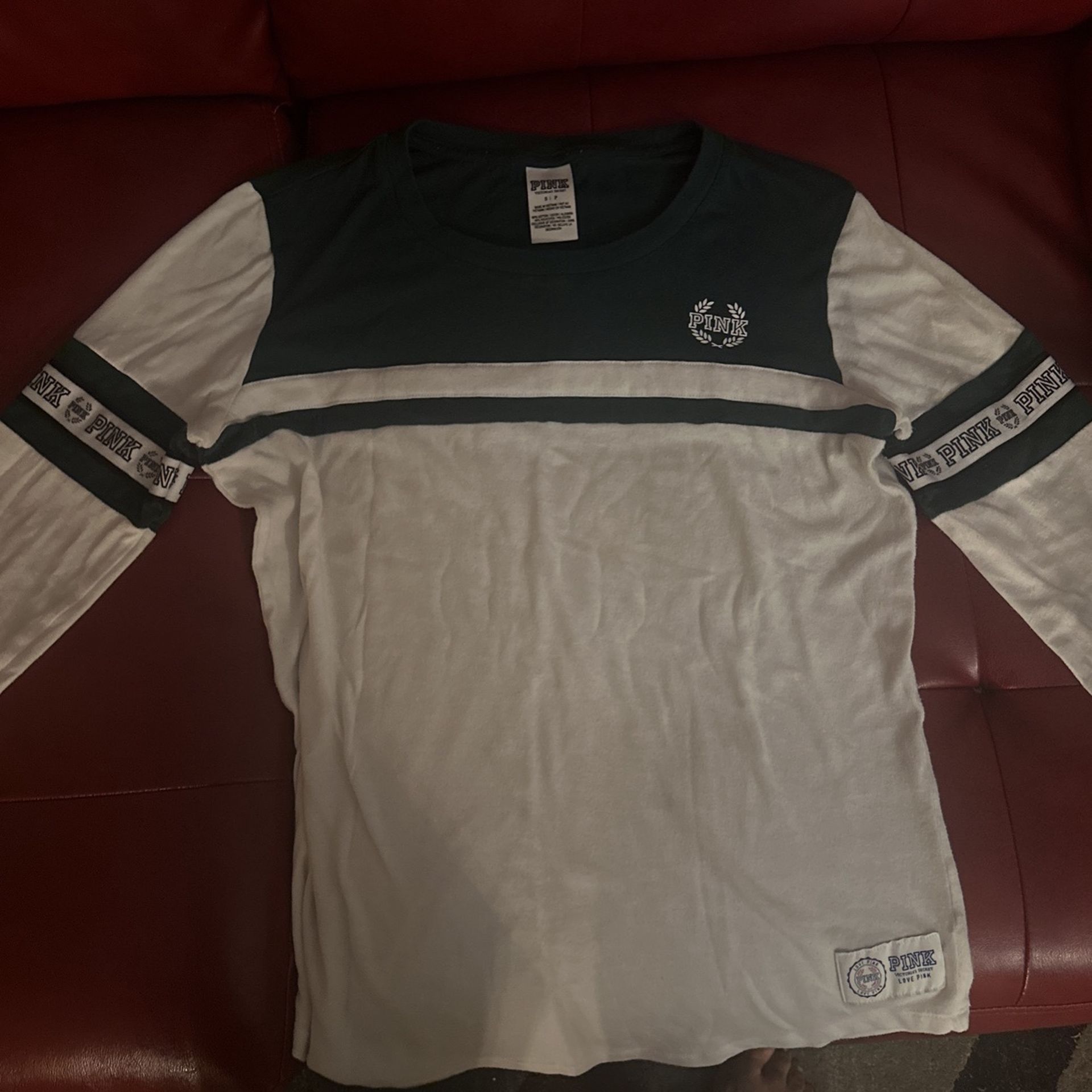 Pink Victoria’s Secret 3/4 Sleeve Top