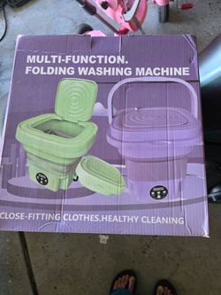 Multi-Function Folding Washing Machine
