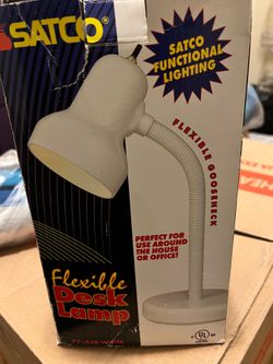 White Flexible Desk Lamp – Boxed