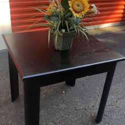 Cort Black Side Table Great Condition