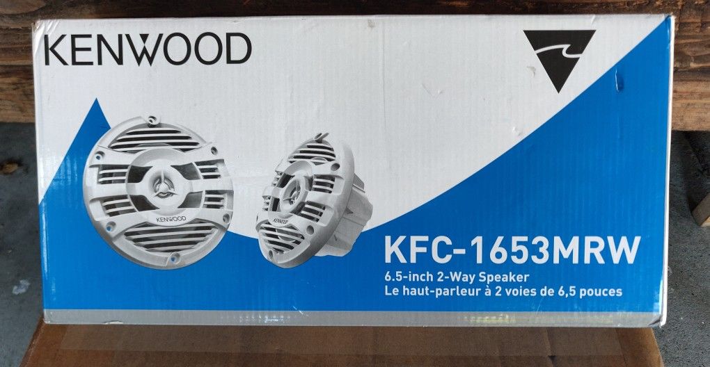 6.5 MARINE KENWOOD Speakers ππΆπ