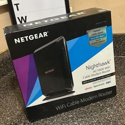 NETGEAR - Nighthawk AC1900 DOCSIS 3.0 Cable Modem + WiFi Router