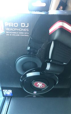 49ers pro Dj headphones