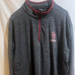 Colosseum Men's Oklahoma Sooners OU Quarter-Zip Thin Light Jacket Size XL Used Good Condition $25 Meet Up In Irving @dfwgoods