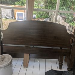 Queen Size Wood Bed Frame 