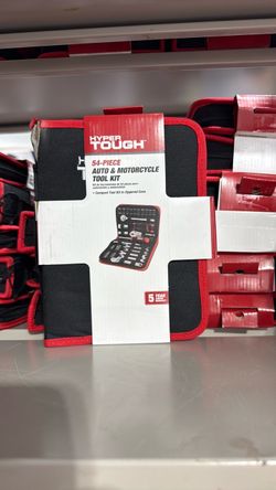 Hyper Tough 54-Piece Auto & Motorcycle Tool Kit