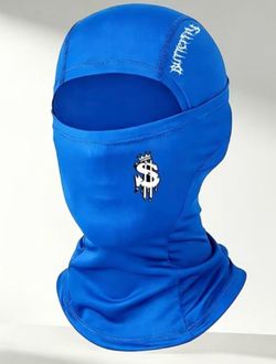 Butterfly Blue Balaclava Full Face Mask
