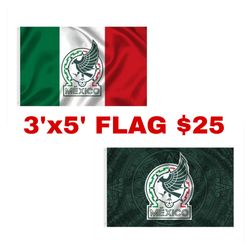 Mexico Soccer Flag