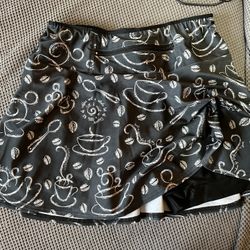 Used, Size Large, Running Skirt With Shorts and Pockets