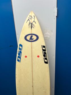 Gary Linden Custom Surfboard 6'2" Thruster w/ Fins