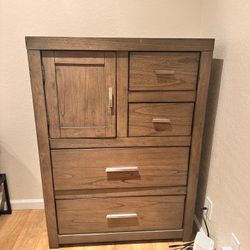 Living Spaces Brown Dresser