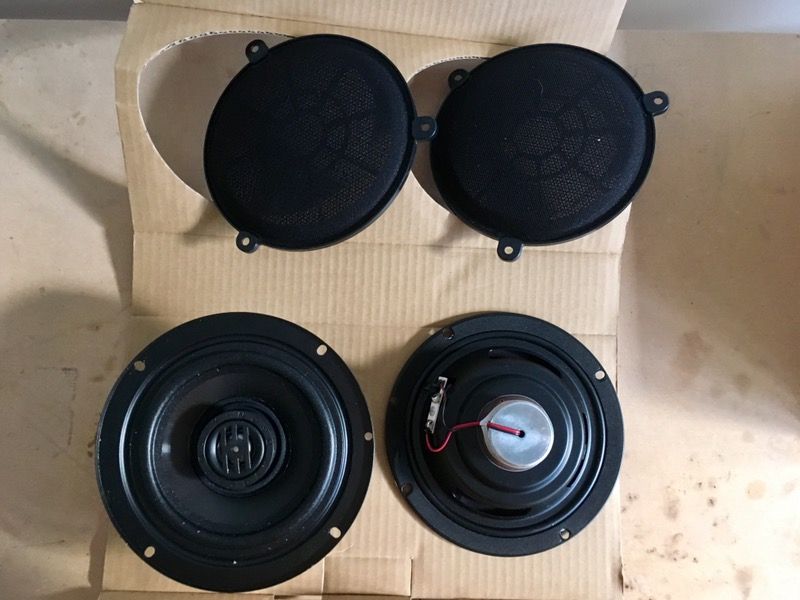 Stock fairing speakers out of 2014 Street Glide