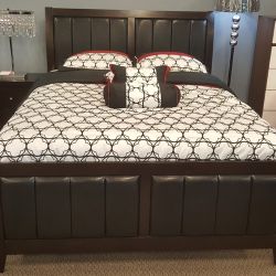 Espresso Queen Bed Frame 