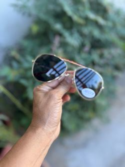 Vintage Bausch & Lomb Outlook Aviator Sunglasses Gold Tortoiseshell