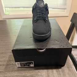 Jordan 4 2025 Black Cats 