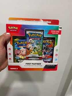 Pokemon first partners series box new sealed Tcg