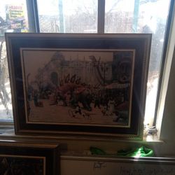 Dinosaur Blvd By James Gurney