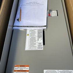 200 Amp Automatic Transfer Switch, 120/240V NEMA 3R Aluminum Enclosure
