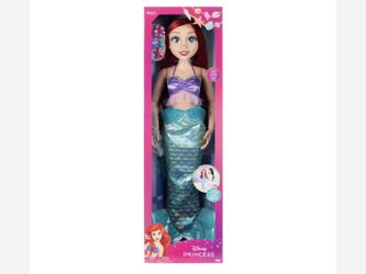 Disney Princess 32 inch Playdate Ariel Fashion Doll with Sharable Accessories