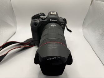 CANON R6 Mark II with lens 24-70 f2.8 , Grip, battery charger and camera case