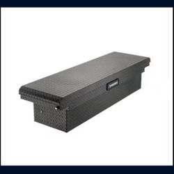 Husky 71 in. Low Profile Saddle Truck Box Graphite 8.5 cu. Ft. 
