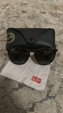 Ray-Ban Erika Tortoise Sunglasses with Case