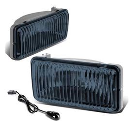 Chevy S10/Blazer Gmt325 Smoked Lens OE Bumper Fog Lights Pair+Switch