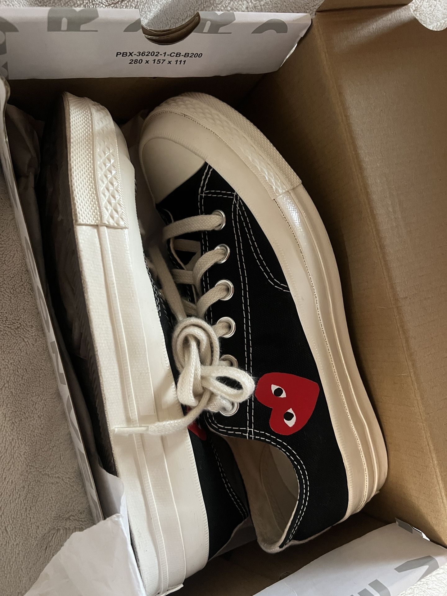 cdg converse/ comme des garçons