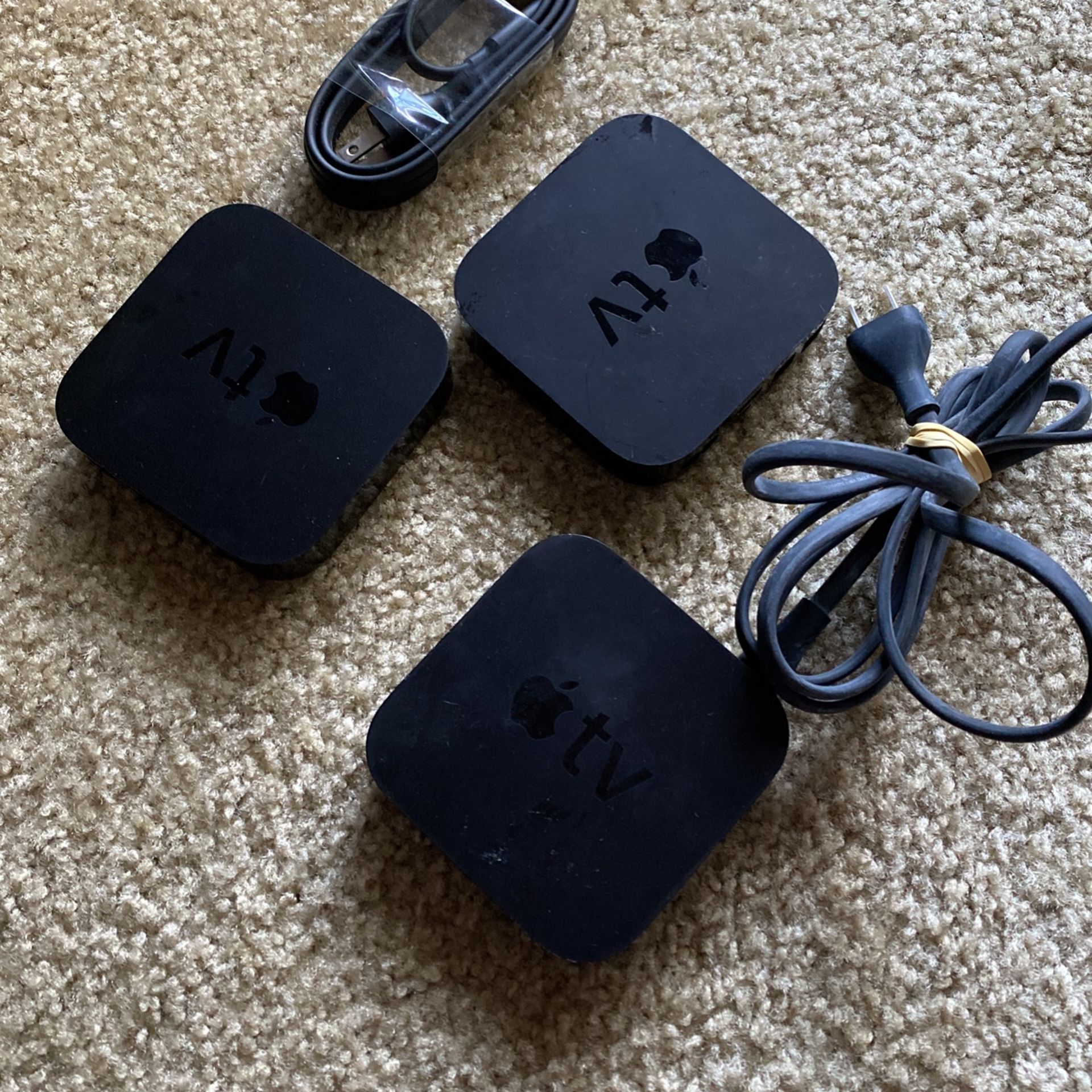Three Apple TV’s 3rd Gen A1427 And A1469