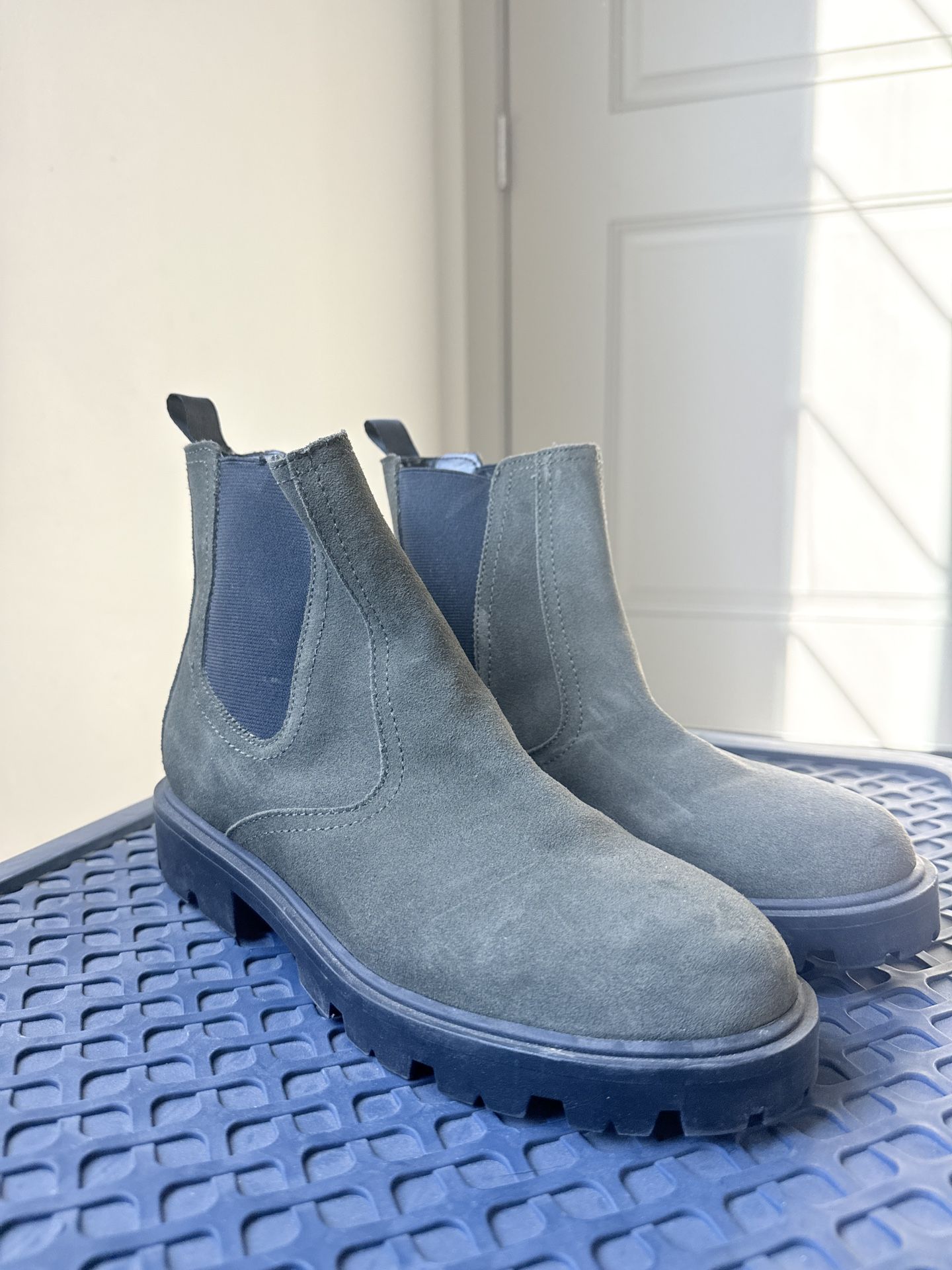 Nine West Woody Green Boots Size 7 1/2