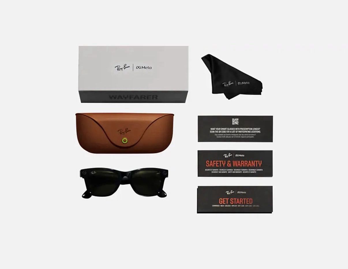 Ray Ban Meta Wayfarer Sunglasses