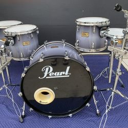 💥 Pearl Master Studio Birch Series 5pc Drum Set 24-16-14-12-14”  Pro Level 