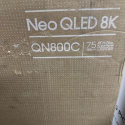 Samsung - 75" Class QN800C Neo QLED 8K Smart Tizen TV