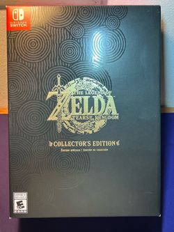 Nintendo Switch The Legend Of Zelda Tears of the Kingdom Collectors Edition
