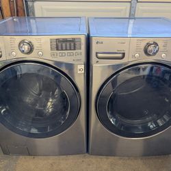 Nice LG HE Washer Electric Dryer set. Would DELIVER