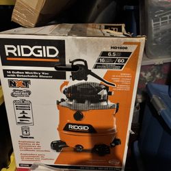 RIDGID WET/DRY SHOP VAC 