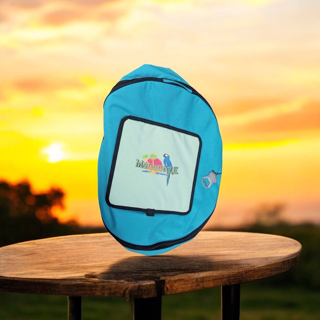 Margaritaville insulated cooler bag PARROT handles bottle opener TROPICAL RARE