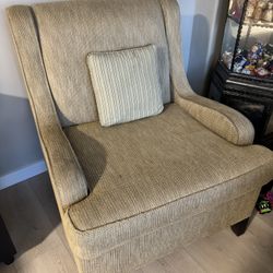 Two Wingback Chairs