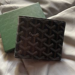 Black Goyard Victoire Wallet