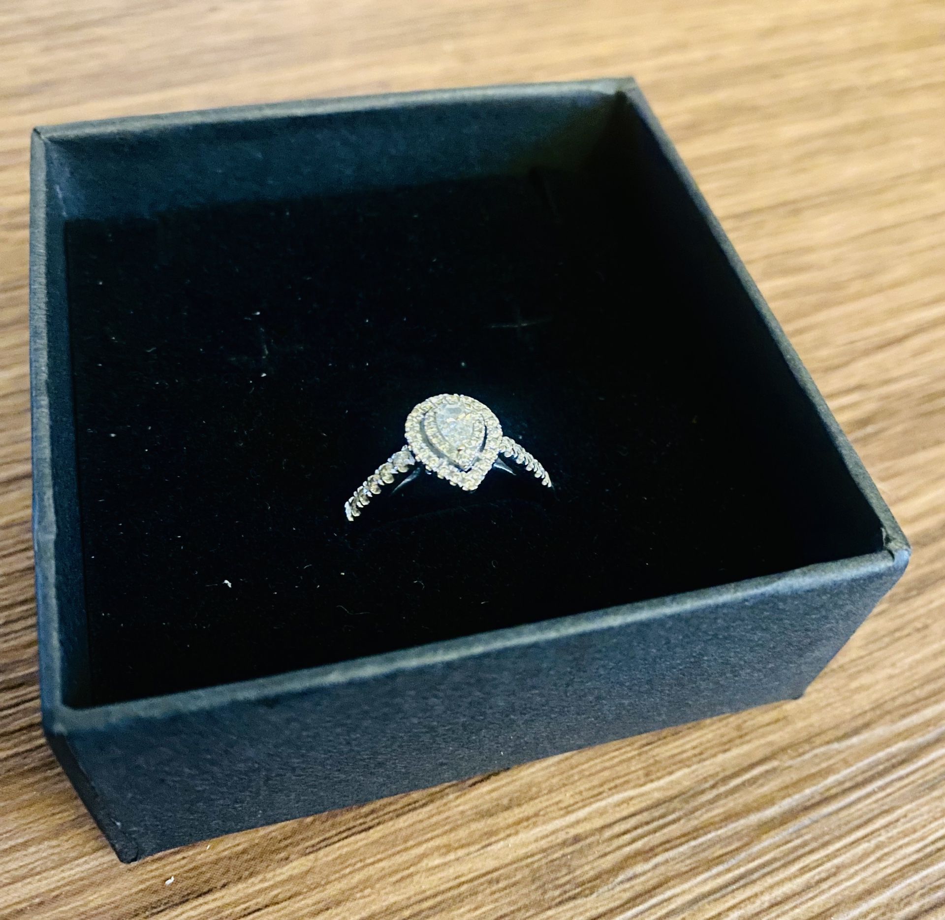 engagement-wedding ring AUTHENTIC