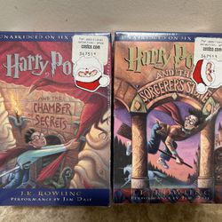 Audiobooks Harry Potter and the Chamber of Secrets & AND THE SORCERER's stone by Rowling, J. K.