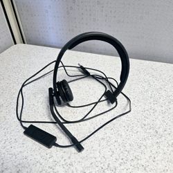 Logitech H570e Headset, Wired USB
