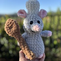 Disney Ratatouille 🐀 Handmade 🧶 Crochet 🧶 Plushie 