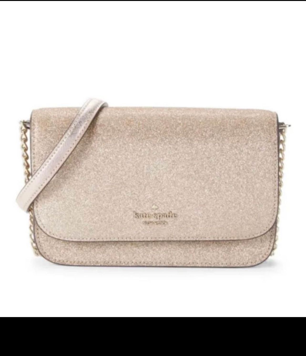 Brand New Kate Spade Crossbody Shimmy Glitter