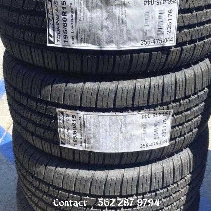 195/60r15 Lemans A/S Set of New Tires Set de Llantas Nuevas
