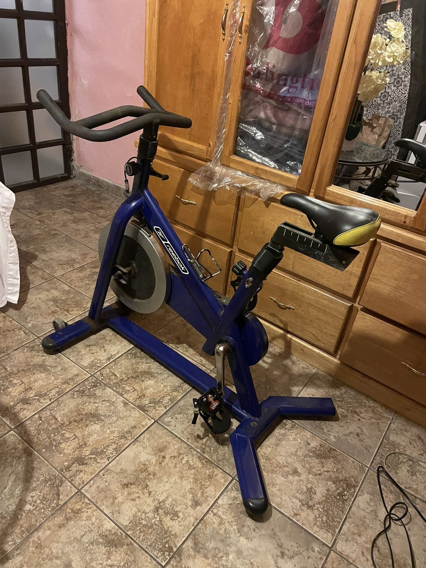Spin Bike 2 Treadmills Oly Plates And A Stepper