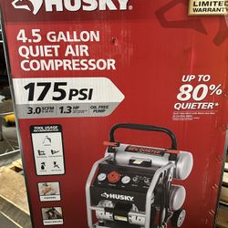 Husky Quiet Air Compressor 