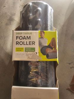 Deep tissue foam roller